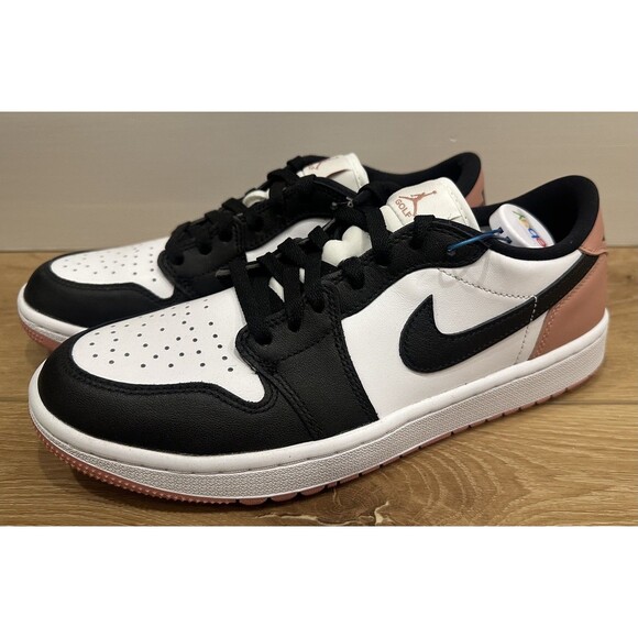 Nike Air Jordan 1 Low G Golf Shoes Men’s 8.5  Women’s 10 Rust Pink New in Box! - Picture 5 of 12